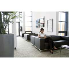 Nobo Bacheca per interni-fondo magnetico 8xA4 anta a battente