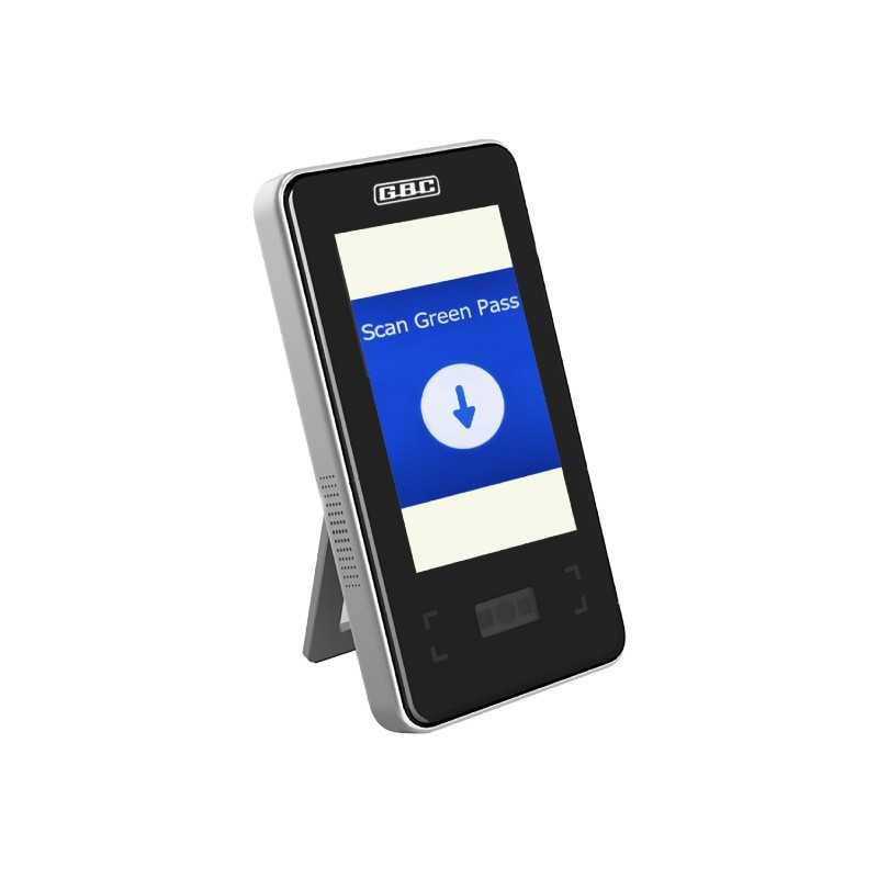 GBC 64.2506.70 lettore di codici a barre Lettore di codici a barre fisso 2D Nero