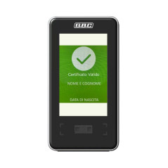 GBC 64.2506.70 lettore di codici a barre Lettore di codici a barre fisso 2D Nero