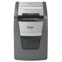 Rexel AutoFeed+ 90X distruggi documenti Triturazione incrociata 55 dB Nero, Grigio