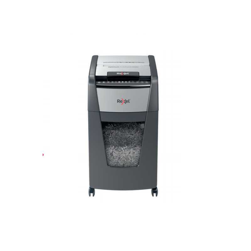 Rexel Optimum Auto+ 300X distruggi documenti Taglio a frammenti Nero, Grigio Rexel Optimum Auto+ 300X distruggi documenti Taglio a frammenti Nero, Grigio