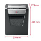 Rexel Momentum X415 distruggi documenti Triturazione incrociata Nero, Grigio