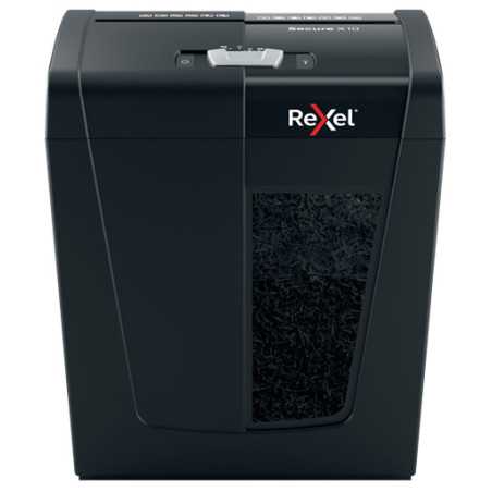 Rexel Secure X10 distruggi documenti Triturazione incrociata 70 dB Nero