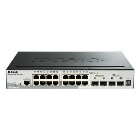 D-Link DGS-1510-52XMP Gestito L3 Gigabit Ethernet (10/100/1000) Supporto Power over Ethernet (PoE) Nero