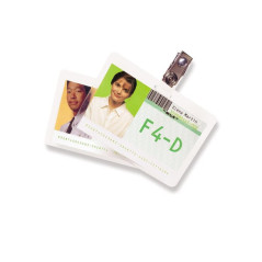 GBC Pouch per carta di credito 67x99 mm 2x125 mic lucide (100)