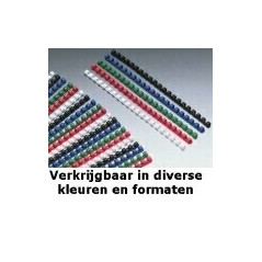 GBC Anelli plastici CombBind blu 22 mm (100)