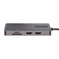 StarTech.com Adattatore USB C Multiporta, Doppio HDMI 4K 60Hz, Hub USB A 5Gbps a 2 porte, 100W Power Deliver 120B-USBC-MULTIPORT