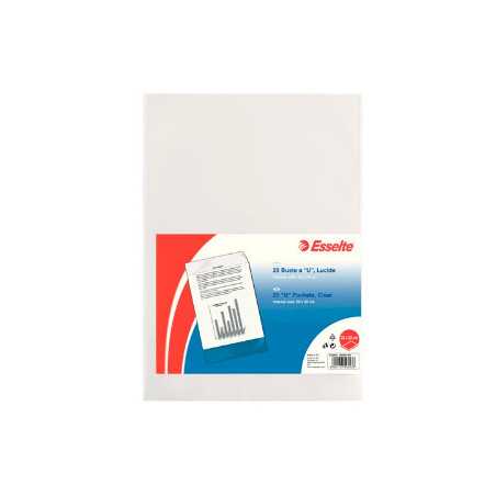 Esselte 395901300 busta Trasparente 25 pz