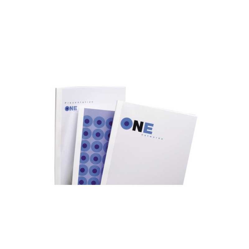 GBC Copertine per rilegatura termica Standard 4 mm bianche (100)