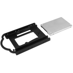 StarTech.com Staffa di Montaggio SSD HDD da 2,5" per Alloggiamento da 3,5" - Installazione senza utensili