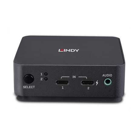 Lindy 42320 switch per keyboard-video-mouse (kvm) Grigio