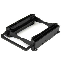 StarTech.com Staffa di montaggio Tool-Less per doppio disco duro SSD/HDD da 2,5" per alloggiamento da 3,5" BRACKET225PT