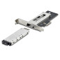 StarTech.com Rack rimovibile per SSD M.2 NVMe a PCIe x4 / Backplane mobile per slot di espansione PCI Expre M2-REMOVABLE-PCIE-N1