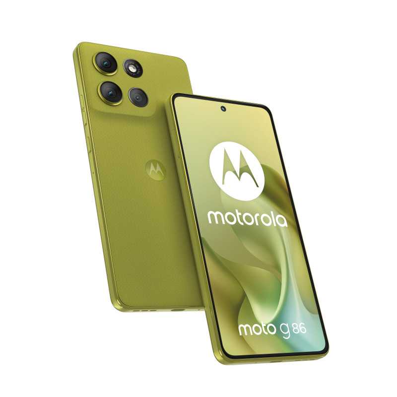 Motorola moto g86 5G 16,9 cm (6.67") Doppia SIM Android 15 USB tipo-C 8 GB 256 GB 5200 mAh Verde