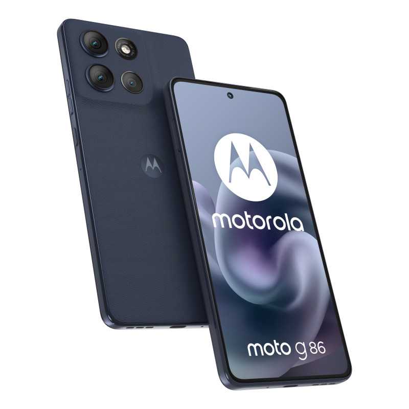 Motorola moto g86 5G 16,9 cm (6.67") Doppia SIM Android 15 USB tipo-C 8 GB 256 GB 5200 mAh Blu scuro