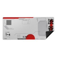 Trust GXT 759 XXL Tappetino per mouse per gioco da computer Nero, Grigio, Rosso, Bianco