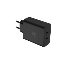 Motorola TurboPower 125W Duo Charger Universale Nero AC Ricarica rapida Interno