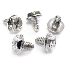 StarTech.com Viti di fissaggio SCREW6_32, per PC, di ricambio 6-32 x 6,35 mm separatore lungo - 50 pz.