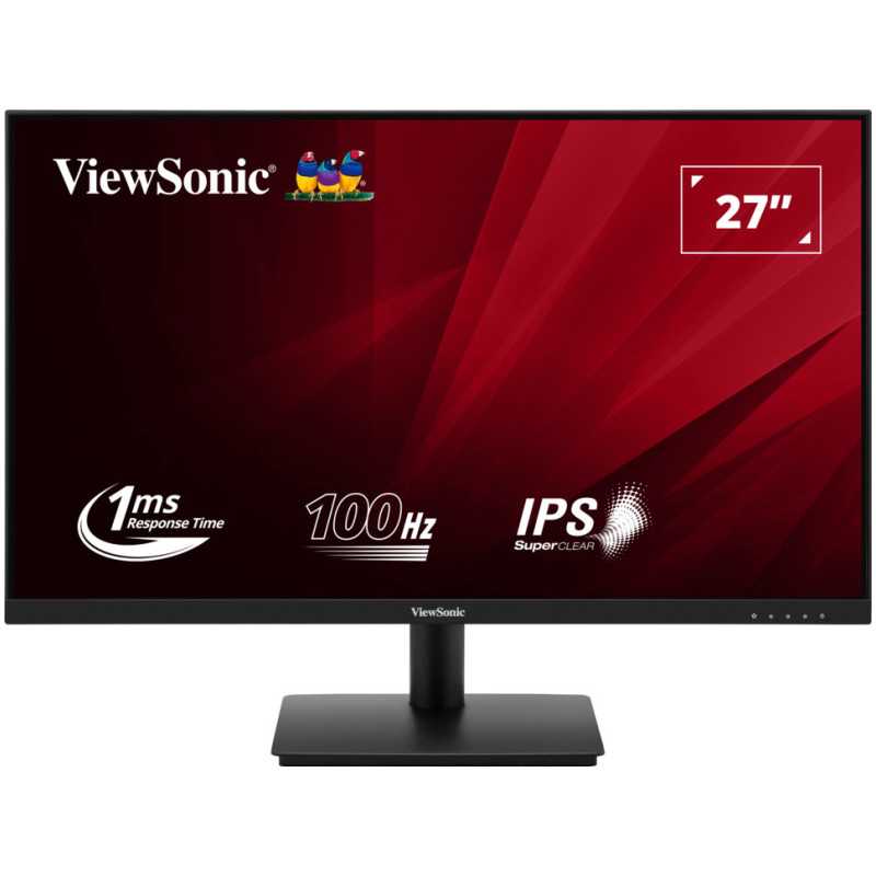 Viewsonic LED monitor VA270-H 27 inch - Full HD - 250 nits - resp 1ms 75Hz - 27\" Monitor PC 68,6 cm (27") 1920 x 1080 Pixel