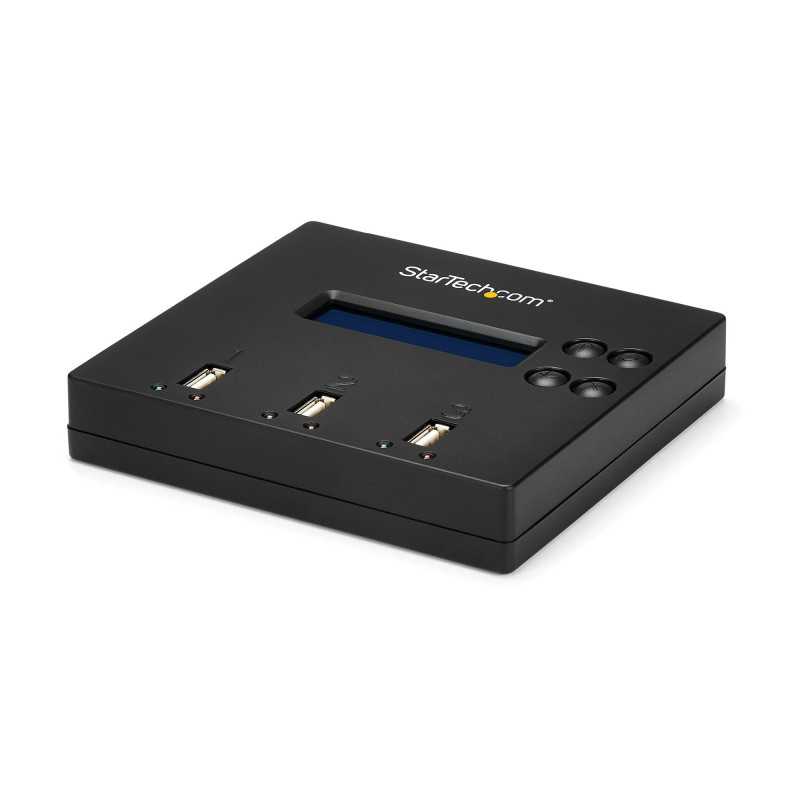 StarTech.com Docking Station per Unità Flash USB - Duplicatore/Eraser Standalone 1:2 per Chiavette USB consente la copi USBDUP12