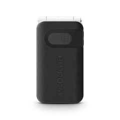 Emporia SIMPLICITYglam.4G 7,11 cm (2.8") 106 g Nero Telefono per anziani