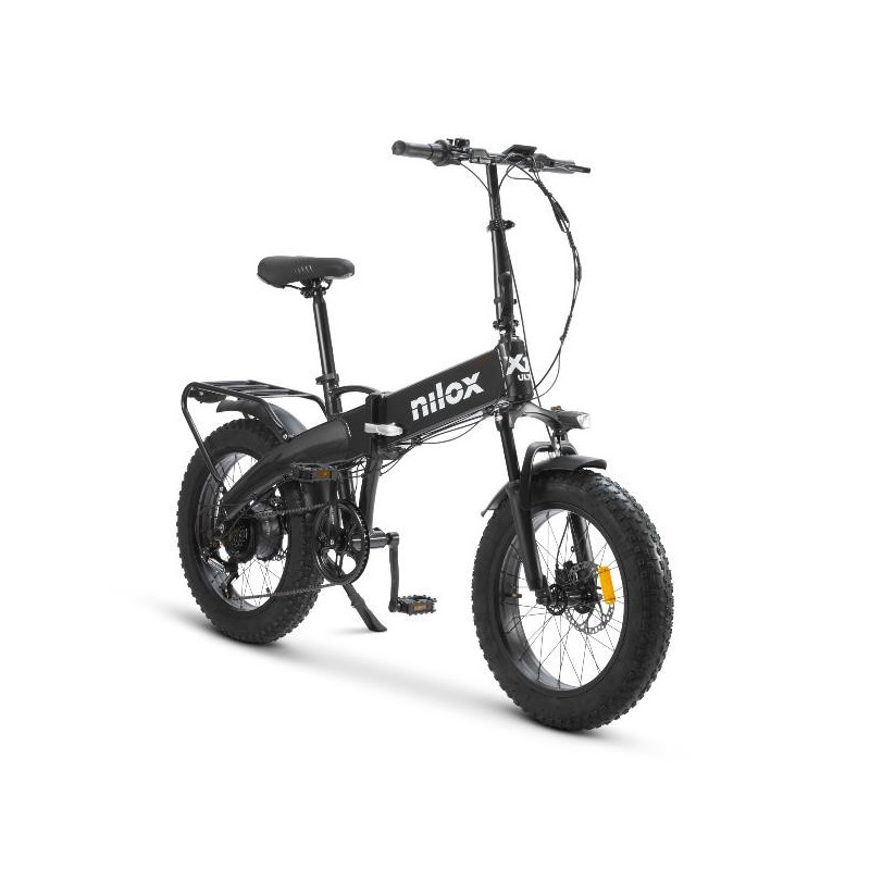 Nilox NXEBX10ULTRA bicicletta elettrica Nero Alluminio 50,8 cm (20") 28,5 kg Litio