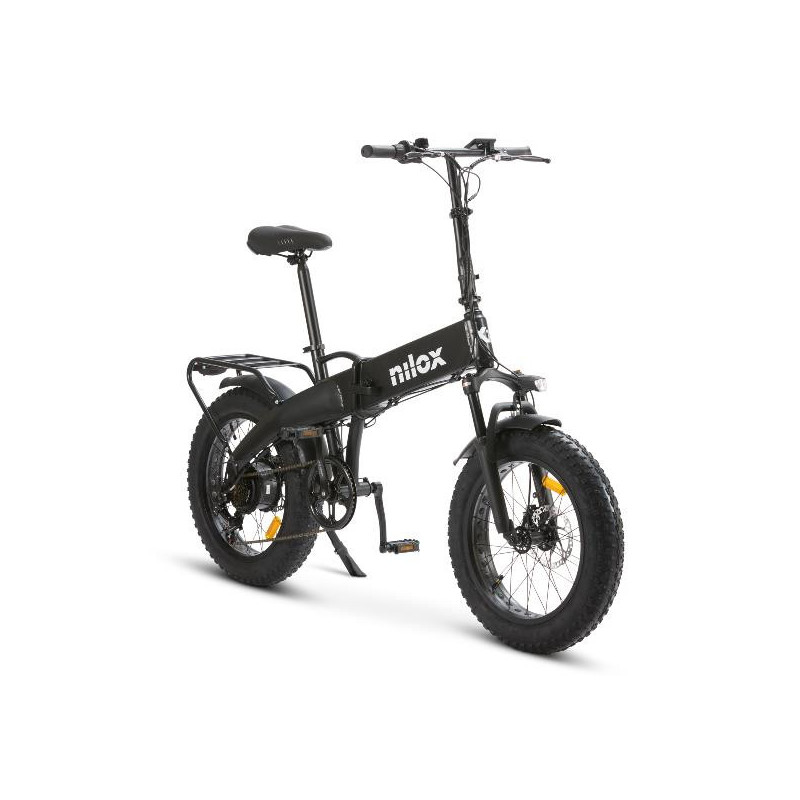 Nilox NXEBX10BK bicicletta elettrica Nero Alluminio, Acciaio 50,8 cm (20") Litio