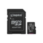 Kingston SDCS3/512GB Technology 512GB microSDXC Canvas Select Plus Gen3 150MB/s A1 (Adattatore SD incluso)