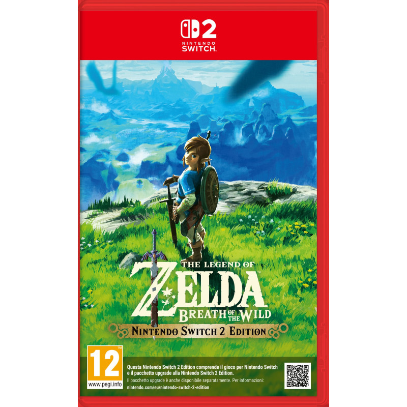Nintendo The Legend Of Zelda: Breath Of The Wild - Switch 2 Edition Tedesca, DUT, Inglese, ESP, Francese, ITA, Giapponese,