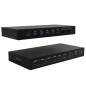i-tec USB-C KVM Dock PRO for Three Hosts, Dual Video, with 2x Power Delivery, max 92W