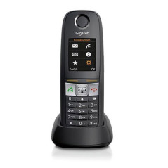 Telefono fisso cordless gigaset E630 HX nero