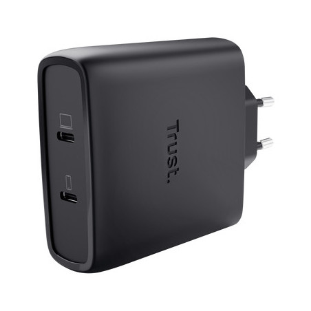 Trust Maxo Caricabatteria a 2 porte USB-C GaN da 100 W