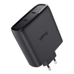 Trust Maxo Caricabatteria a 2 porte USB-C GaN da 100 W
