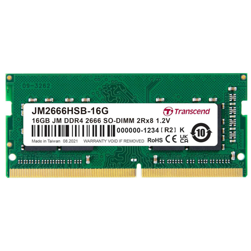 Transcend JM2666HSB-16G 16GB DDR4