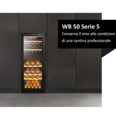 Haier Wine Bank 50 Serie 5 HWS79GDG Cantinetta vino con compressore Libera installazione Nero 79 bottiglia bottiglie