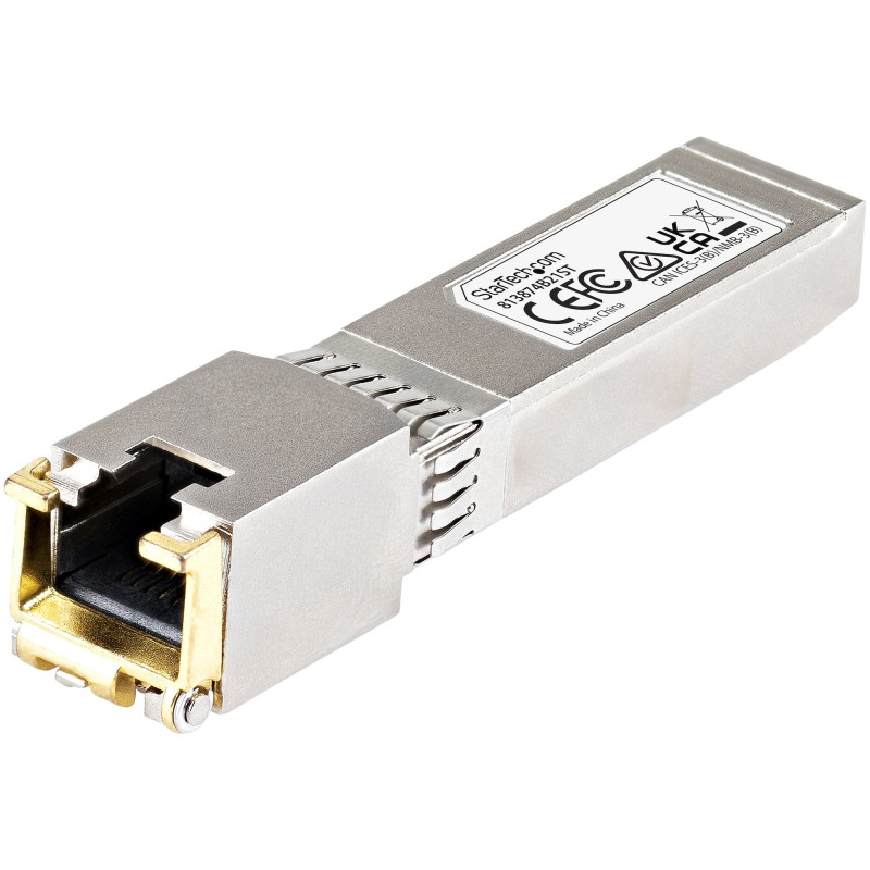 StarTech.com HPE 813874-B21 Compatibile Ricetrasmettitore SFP+ - 10GBASE-T 813874B21ST StarTech.com HPE 813874-B21 Compatibile Ricetrasmettitore SFP+ - 10GBASE-T 813874B21ST