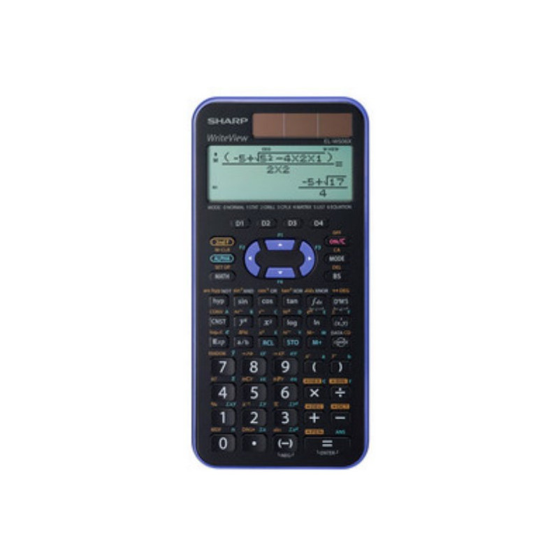 Sharp EL-W506TBSL calcolatrice Desktop Calcolatrice scientifica Nero Sharp EL-W506TBSL calcolatrice Desktop Calcolatrice scientifica Nero