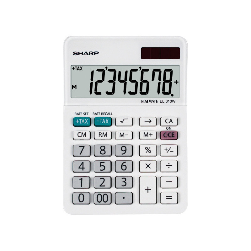 Sharp EL-310W calcolatrice Desktop Calcolatrice finanziaria Bianco Sharp EL-310W calcolatrice Desktop Calcolatrice finanziaria Bianco
