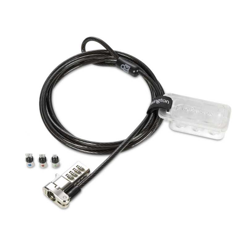 Kensington Lucchetto per laptop universale 3 in 1 con combinazione Kensington Lucchetto per laptop universale 3 in 1 con combinazione