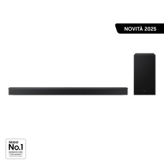 Samsung Soundbar HW-B750F ZF, Audio 5.1 canali , Wireless Dolby 5.1ch, 2025