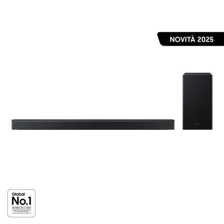 Samsung Soundbar HW-B750F ZF, Audio 5.1 canali , Wireless Dolby 5.1ch, 2025