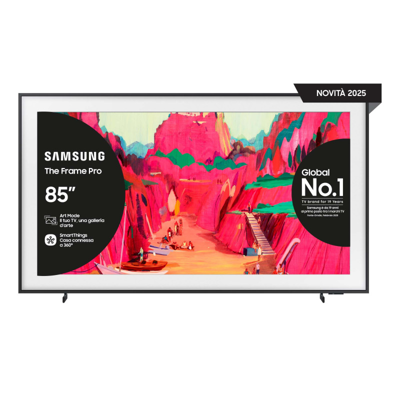Samsung Smart TV 85" QE85LS03FWUXZT The Frame Pro 4K 2025