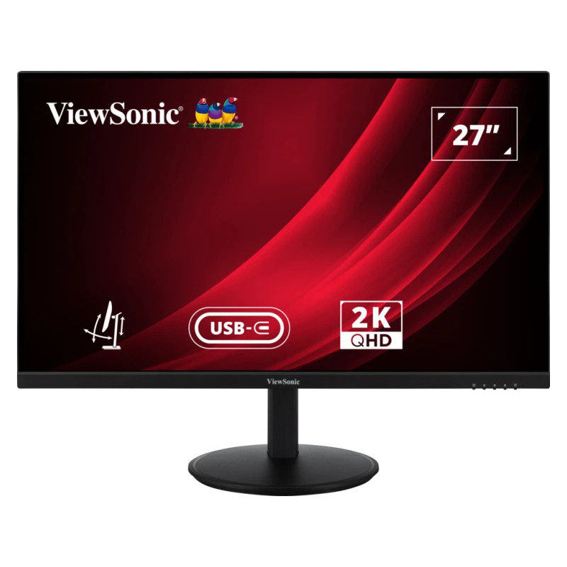 Viewsonic VG Series VG2709-2K-MHDU-2 Monitor PC 68,6 cm (27") 2560 x 1440 Pixel Quad HD LED Nero