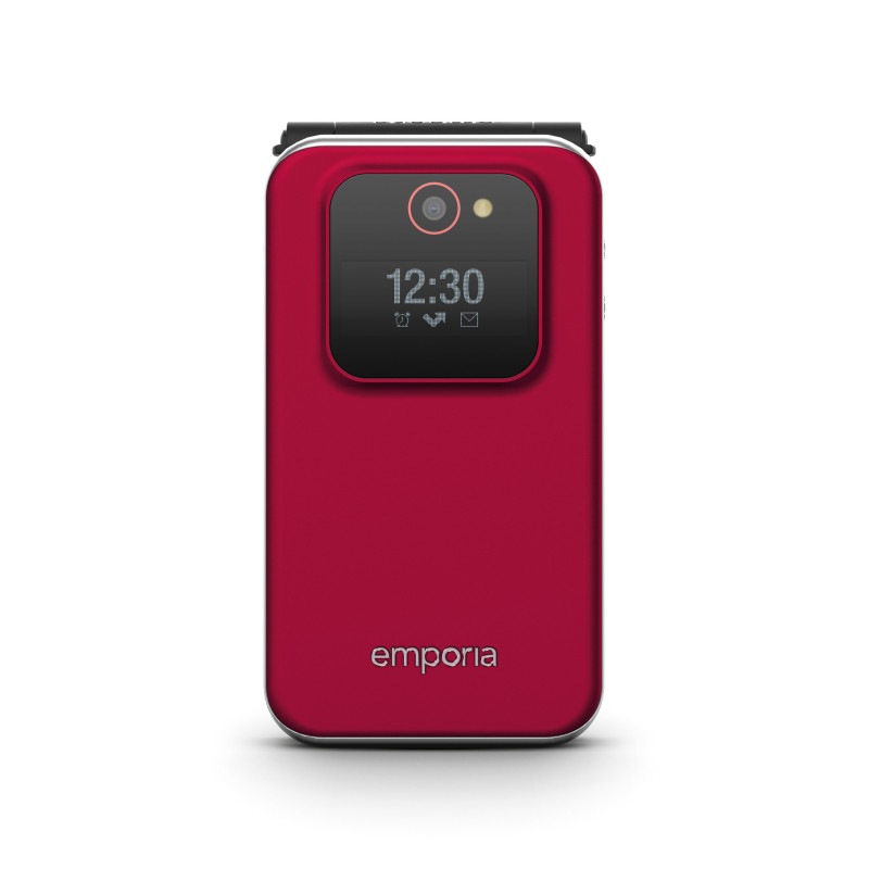 Emporia emporiaJOY-LTE 7,11 cm (2.8") 115 g Rosso Telefono per anziani