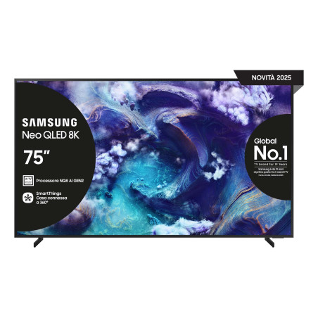 Samsung Smart TV 75” QE75QN900FTXZT Neo QLED 8K Mini LED 2025