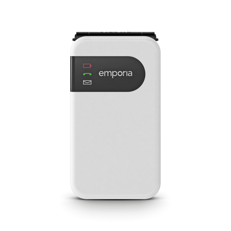 Emporia SIMPLICITYglam 7,11 cm (2.8") 106 g Bianco Telefono per anziani V227.V3.WH.01