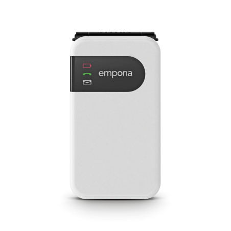Emporia SIMPLICITYglam 7,11 cm (2.8") 106 g Bianco Telefono per anziani