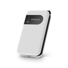 Emporia SIMPLICITYglam 7,11 cm (2.8") 106 g Bianco Telefono per anziani