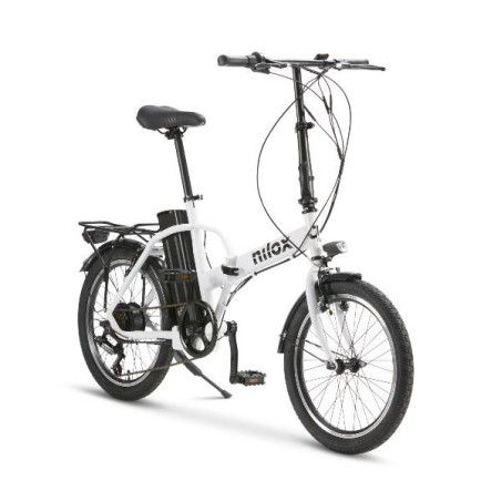 Nilox URBAN - eBike J1 Pro Bianco Acciaio 50,8 cm (20") 23,5 kg