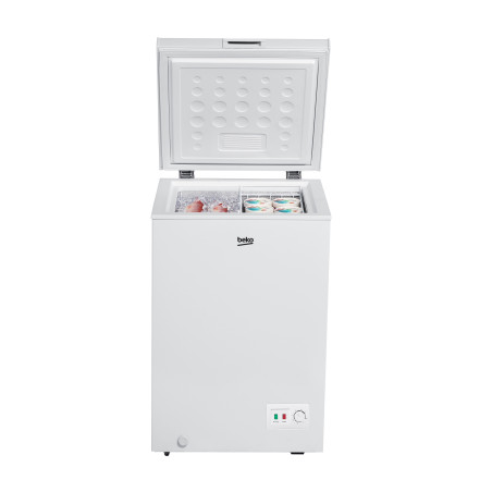 Beko CF100EWN  Congelatore Orizzontale, Statico, 98 L, 54.5 cm